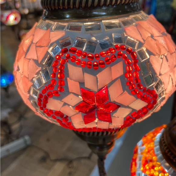 Handmade Turkish floor lamp 7 globes - Picture 4 of 6